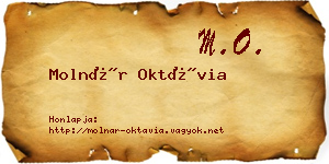 Molnár Oktávia névjegykártya